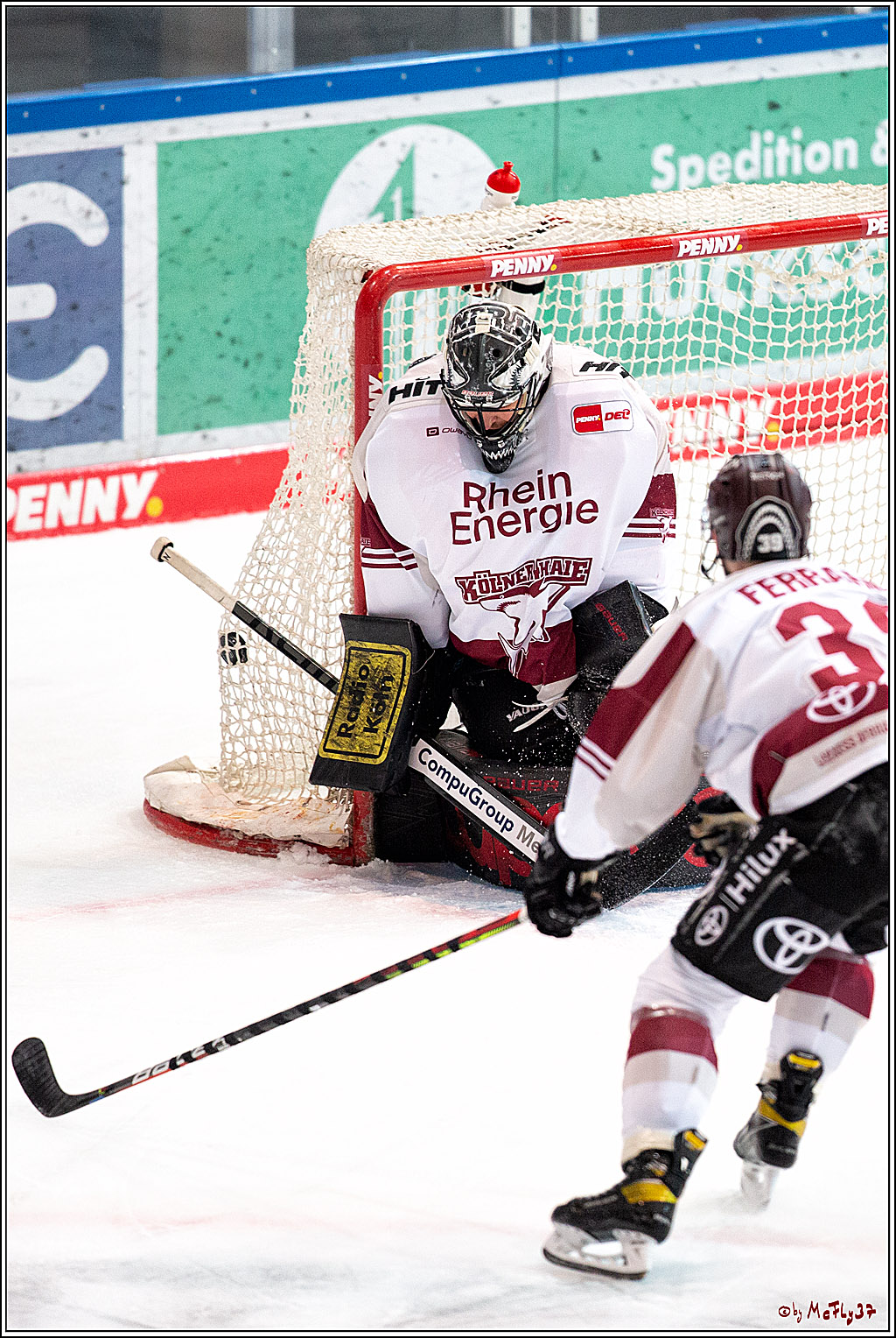PENNY DEL;  Iserlohn Roosters - Koelner Haie; Iserlohn, 05.02.2021
